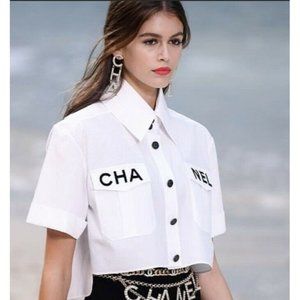 cropped chanel shirt